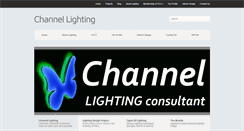 Desktop Screenshot of channelighting.com